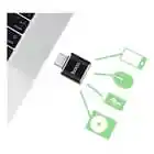 Adaptador Type-c A Usb 3.0a Otg Negro