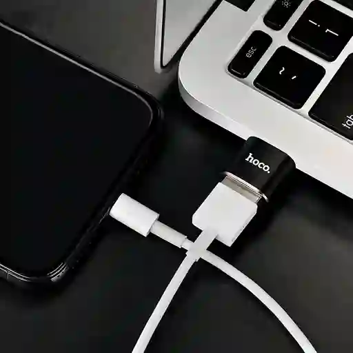 Adaptador Type-c A Usb 3.0a Otg Negro