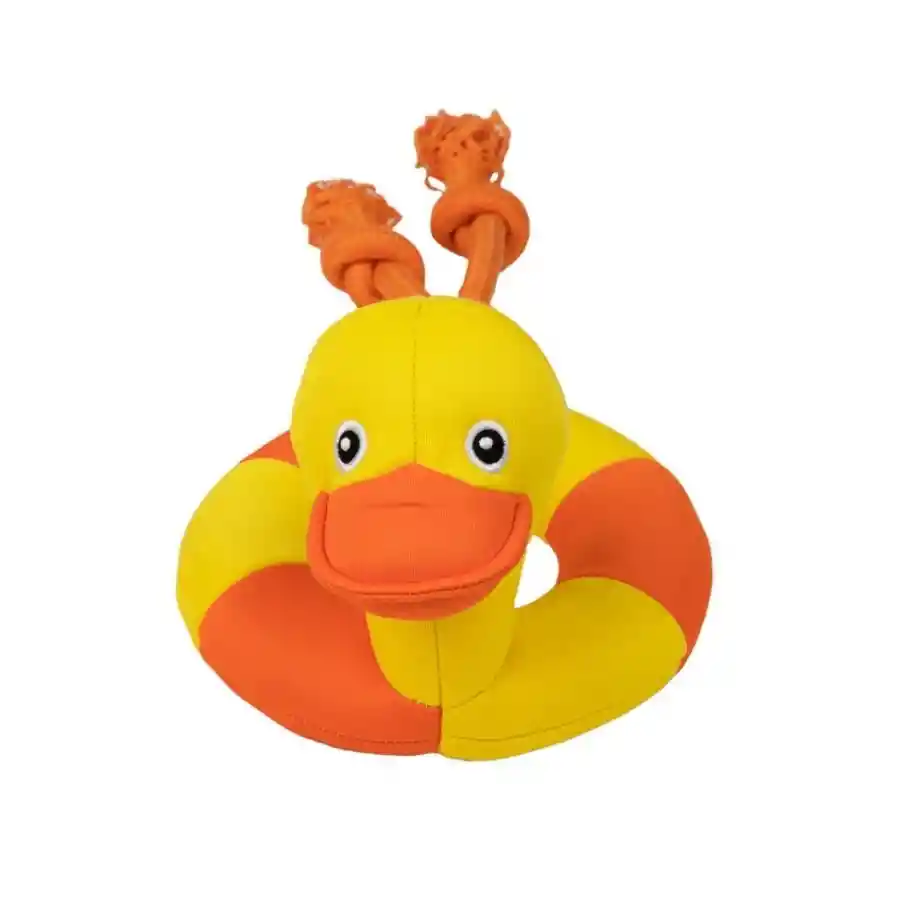 Juguete Verano Flotante Pato Con Cuerda Unidad