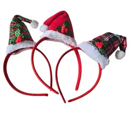Cintillo Diadema 1und Sombrerito Navidad