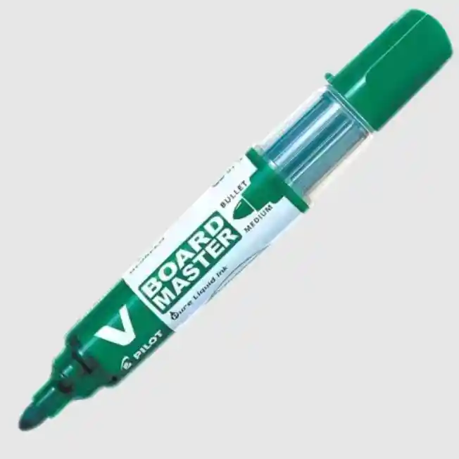 Marcador Pizarra Recargable V Board Master Color Verde
