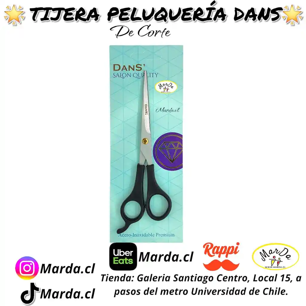 Tijera Para Peluqueria Profesional De Corte Dans
