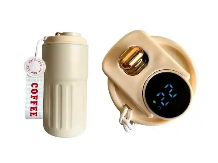 Vaso Térmico Con Pantalla Led – Mantiene Bebidas Calientes O Frías | Regalos Chic