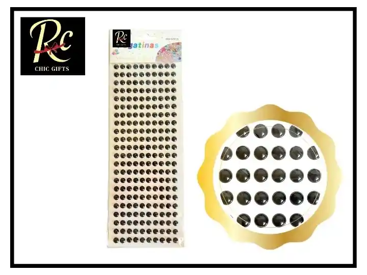 Pegatinas Creativas 220 Pcs De 8mm Para Decorar Tus Ideas – Regalos Chic