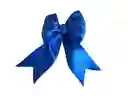 Lazo Azul Satinado 10x10 Cm Para Regalos, Eventos Y Decoración – Regalos Chic