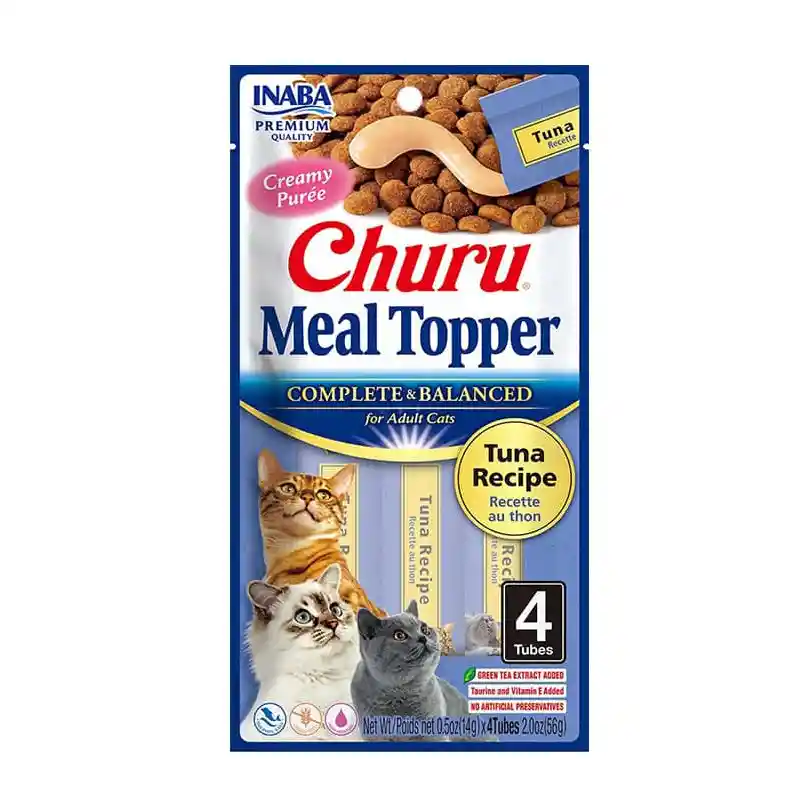 Snack Gato Churu Cat Meal Topper Atun 56gr
