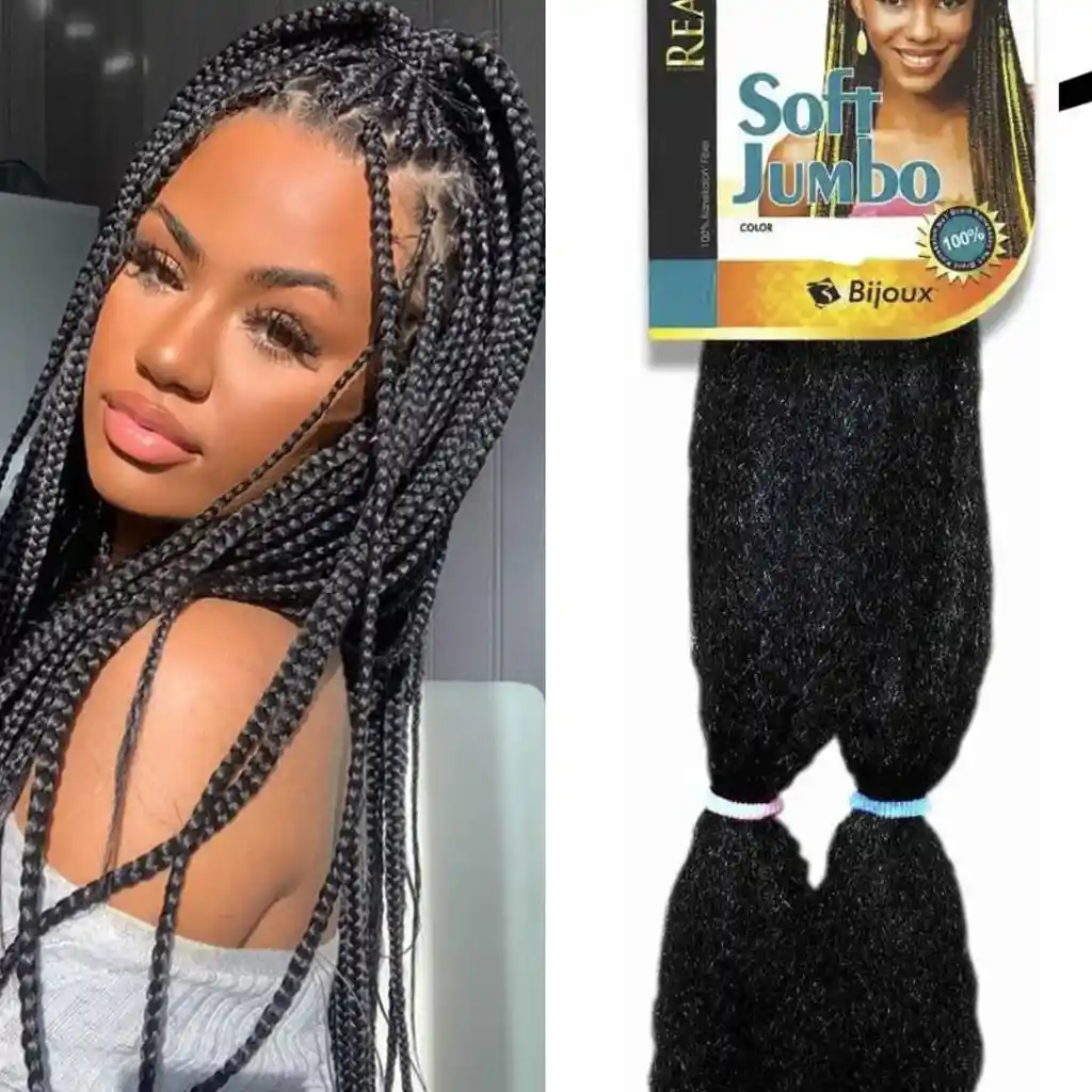 Kanekalon Soft Jumbo Color 1