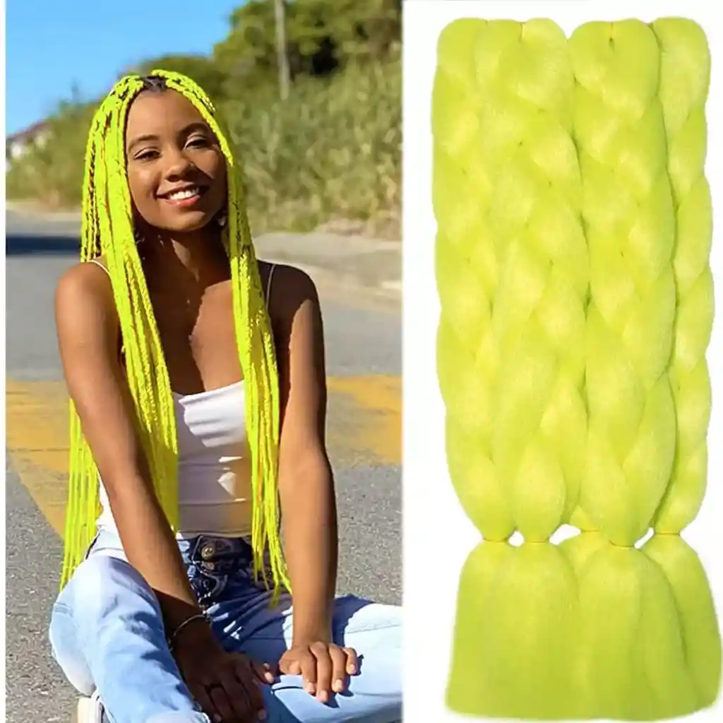 Kanekalon Soft Jumbo Color Nyellow