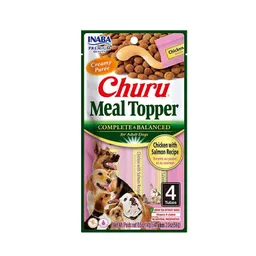 Snack Perros Churu Dog Meal Topper Pollo Y Salmon 56gr