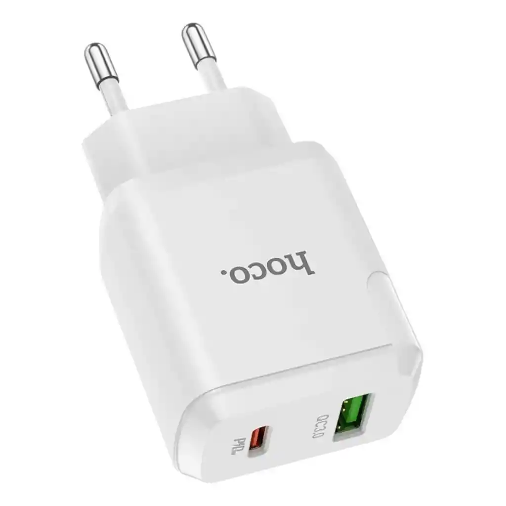 Adaptador Cargador Dual Hoco N5 20w