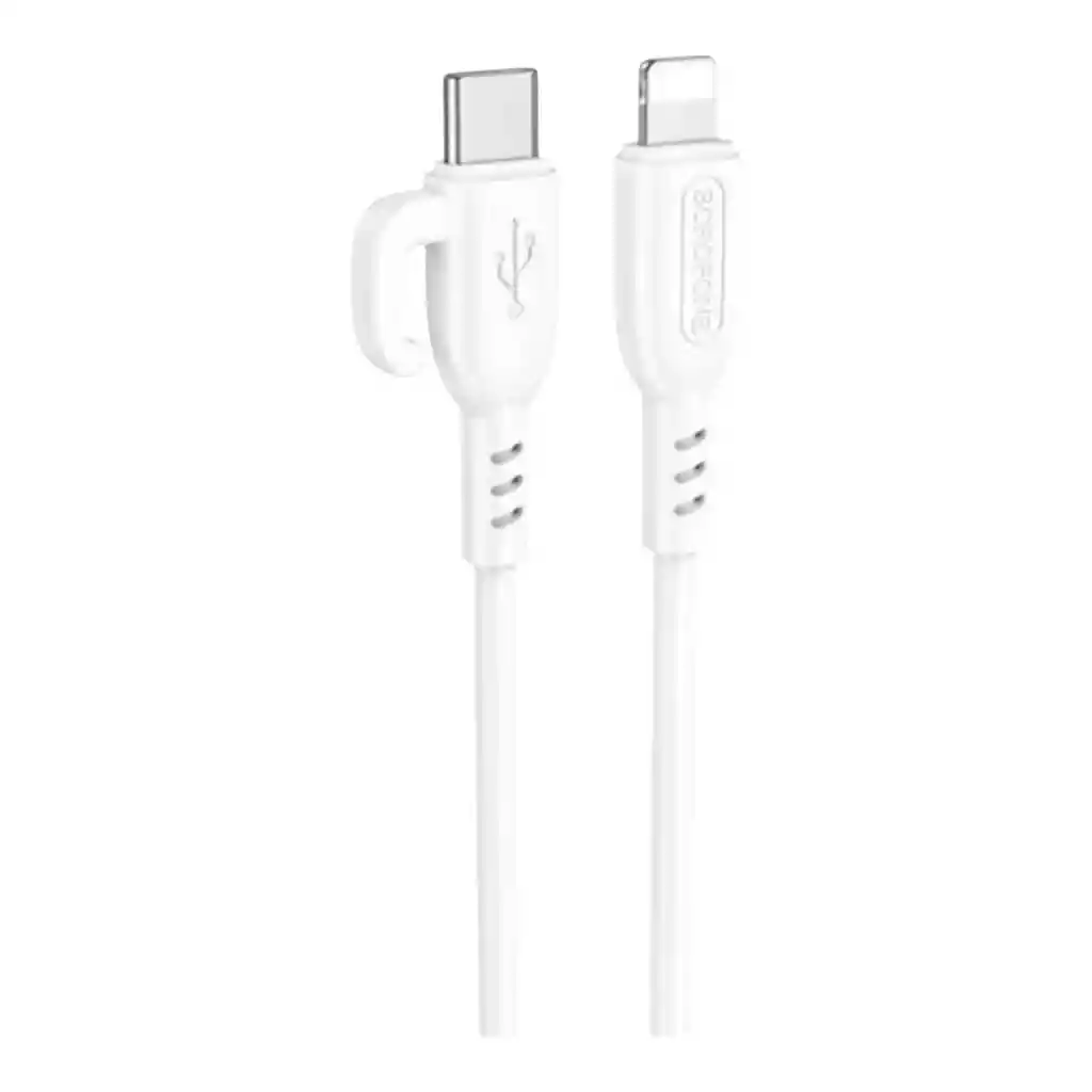 Cargador Rápido Borofone Bas43a Pd 20w Con Cable Usb-c A Usb-c 1m