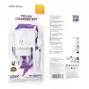 Cargador Rápido Borofone Bas43a Pd 20w Con Cable Usb-c A Usb-c 1m