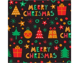 Pliego Papel Regalo Couche Navidad Happydays M18