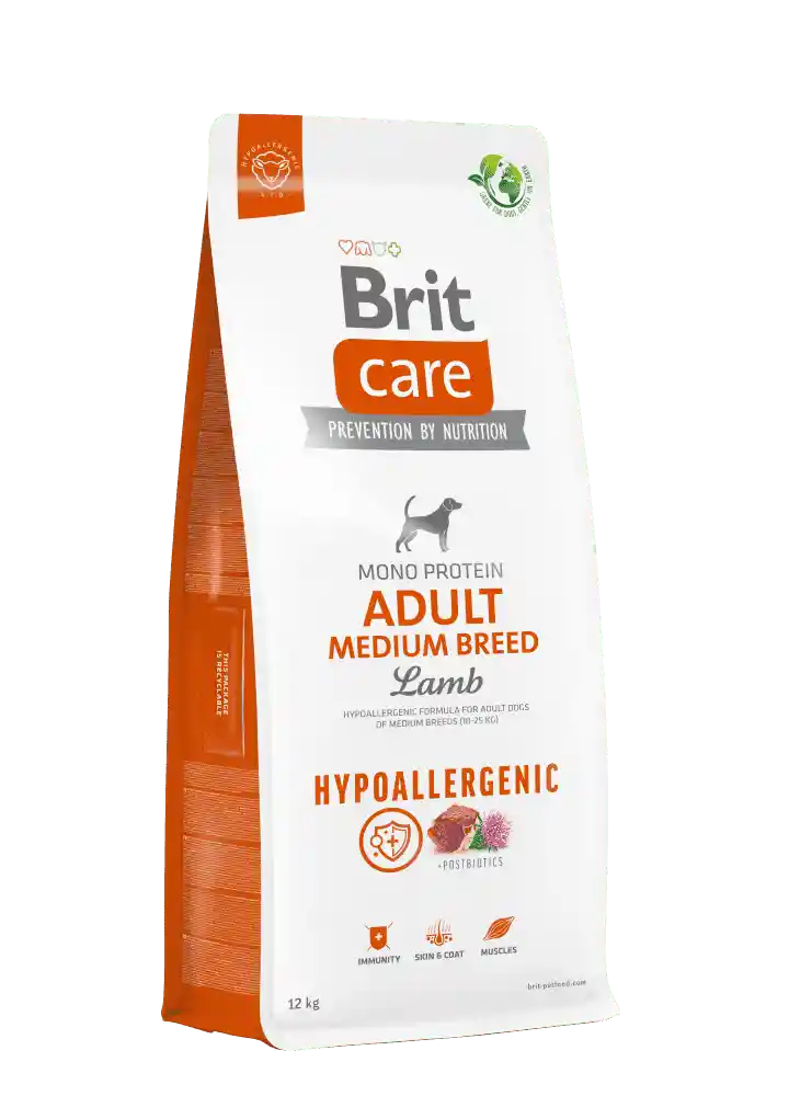 Brit Care Dog Hypoallergenic Adult Medium Breed Lamb