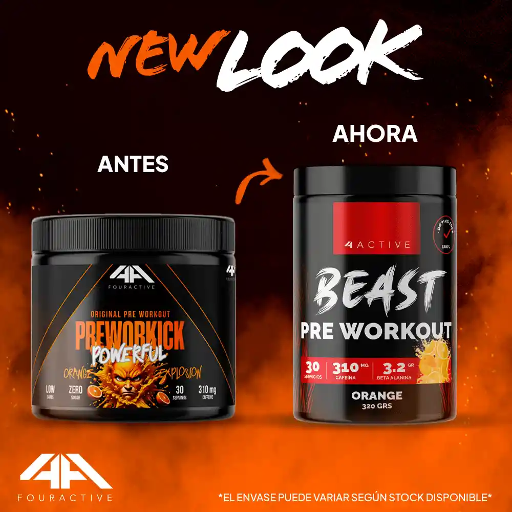 4active Preworkick (30 Serv) Orange