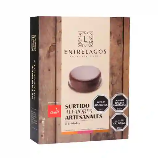 Estuche 12 Alfajores Surtidos