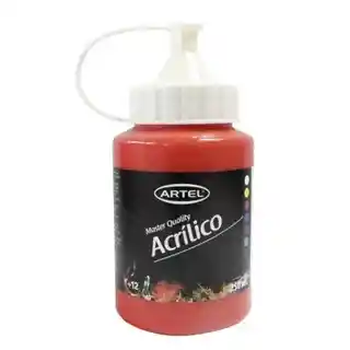 Acrílico Rojo Bermellon 250 Ml Artel