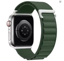 Correa Applewatch 42/49mm - Verde Militar