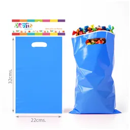 Bolsa De Dulce Perlada X 10 Celeste 32*22
