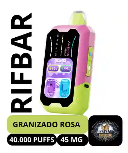 Rifbar Mixpro Vape Desechable 40000 Puffs – Pink Slushy 4.5% Nicotina / Rifbar Mixpro Disposable Vape 40000 Puffs – Pink Slushy 4.5% Nicotine