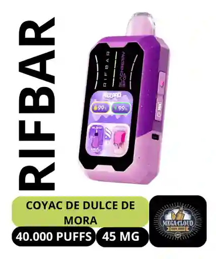 Rifbar Mixpro Vape Desechable 40000 Puffs – Blackberry Bpop 4.5 % Nicotina / Rifbar Mixpro Disposable Vape 40000 Puffs – Blackberry Bpop 4.5 % Nicotine