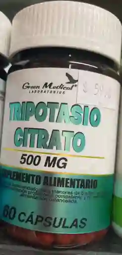 Tripotasio Citrato 500 Mg X 60 Cap
