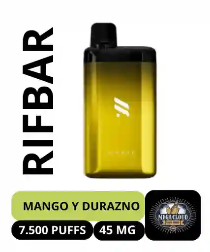 Rifbar Astro Vape Desechable 7500 Puffs – Mango & Peach 4.5 % Nicotina / Rifbar Astro Disposable Vape 7500 Puffs – Mango & Peach 4.5 % Nicotine