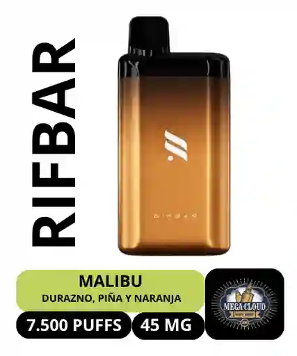 Rifbar Astro Vape Desechable 7500 Puffs – Malibu 4.5 % Nicotina / Rifbar Astro Disposable Vape 7500 Puffs – Malibu 4.5 % Nicotine
