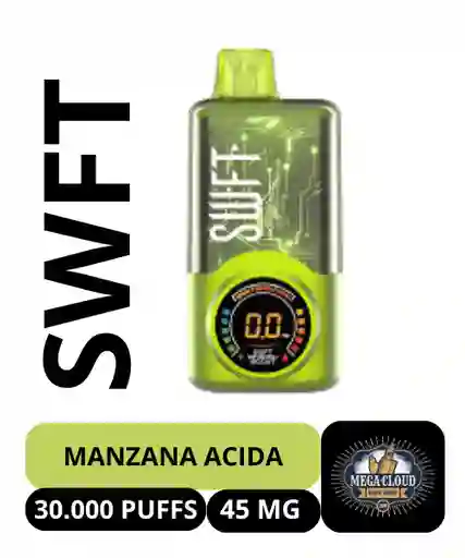 Swft Meta Vape Desechable 30000 Puffs – Sour Apple Ice 4.5 % Nicotina / Swft Meta Disposable Vape 30000 Puffs – Sour Apple Ice 4.5 % Nicotine