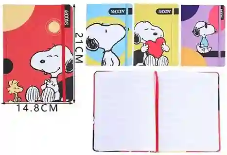 Libreta De Notas Snoopy 100 Hojas Motarro