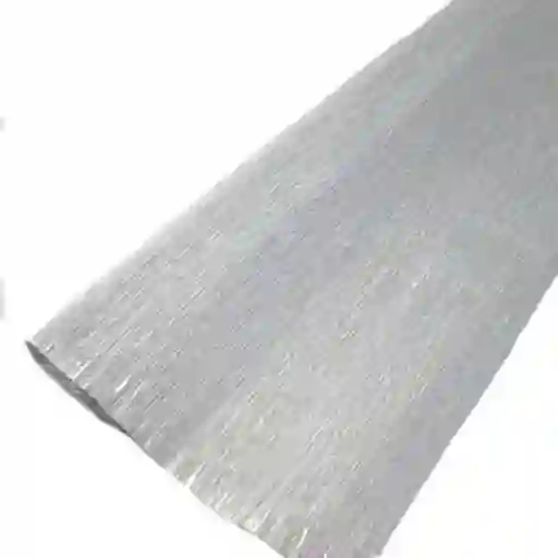 Pliego Papel Crepe Plateado