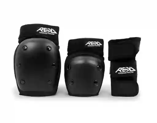 Set De Protecciones Heavy Duty Black Talla S