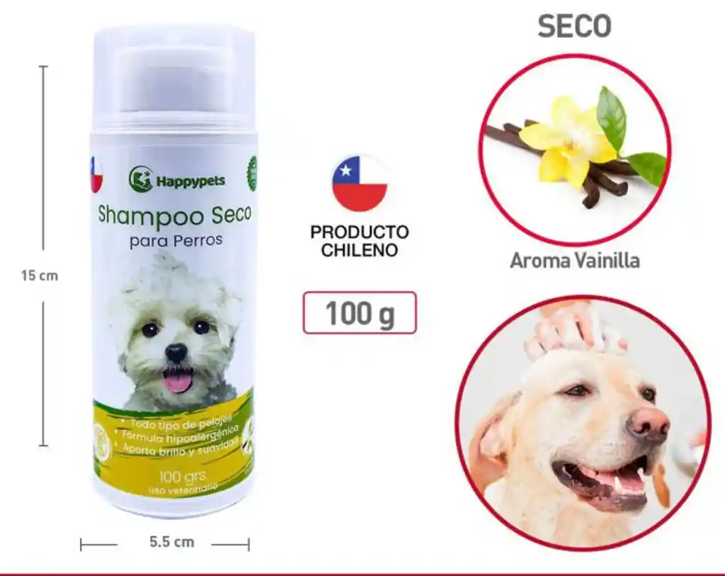 Shampoo En Seco Para Perros