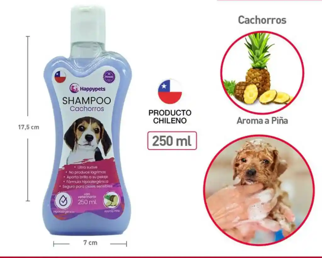 Shampoo Para Perros Cachorros