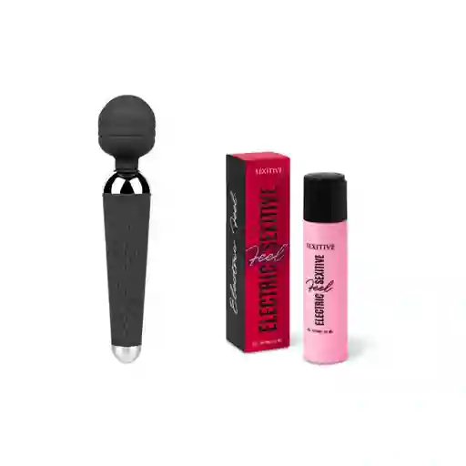 Varita Vibradora Y Lubricante Electric Feel