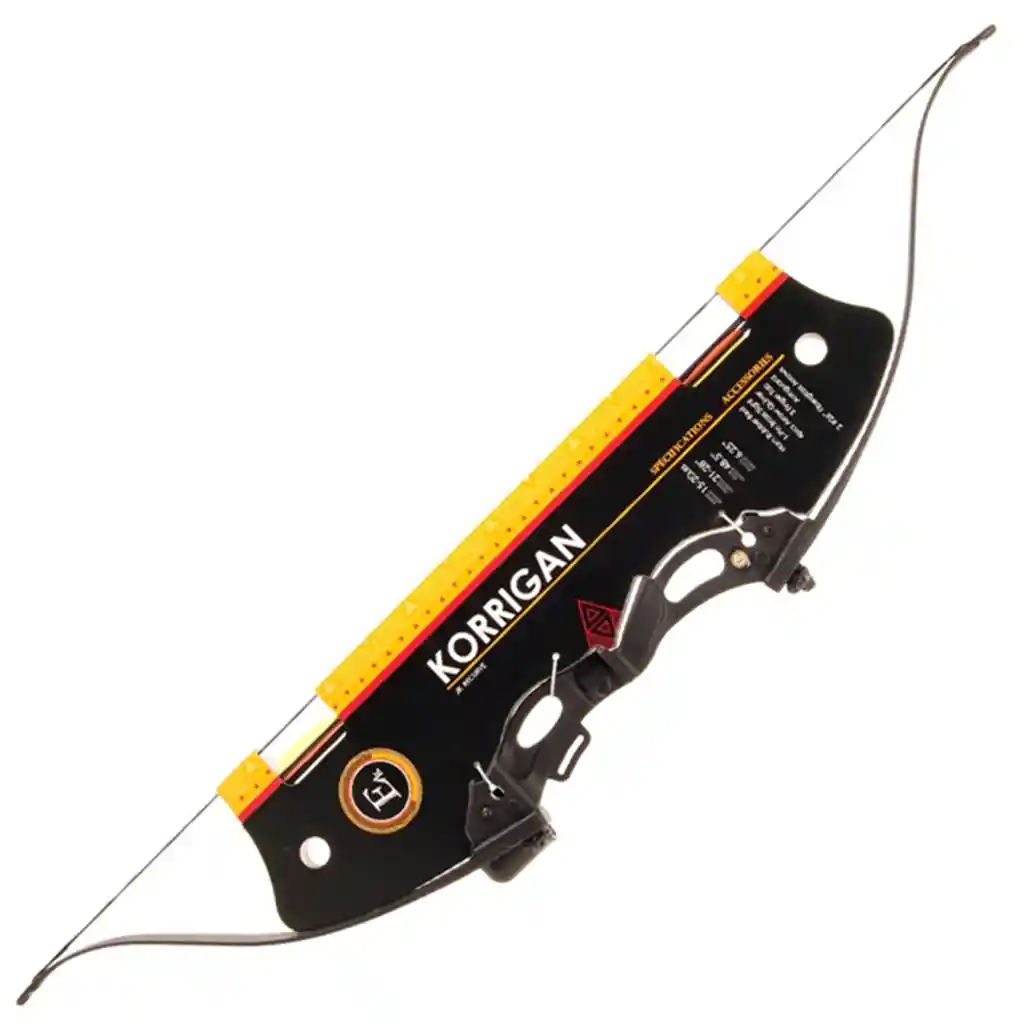 Arco Recurvado Korrigan 20 Libras 850 Grs Juvenil Diestro Set Ek Archery