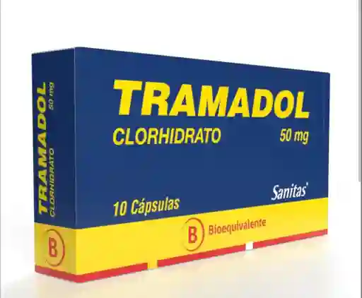 Tramadol 50 Mg X 10 Capsulas