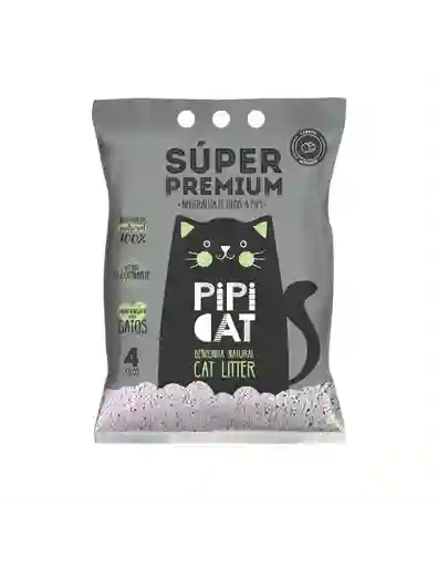 Arena Sanitaria Pipicat Lavanda Carbón Activo 4kg