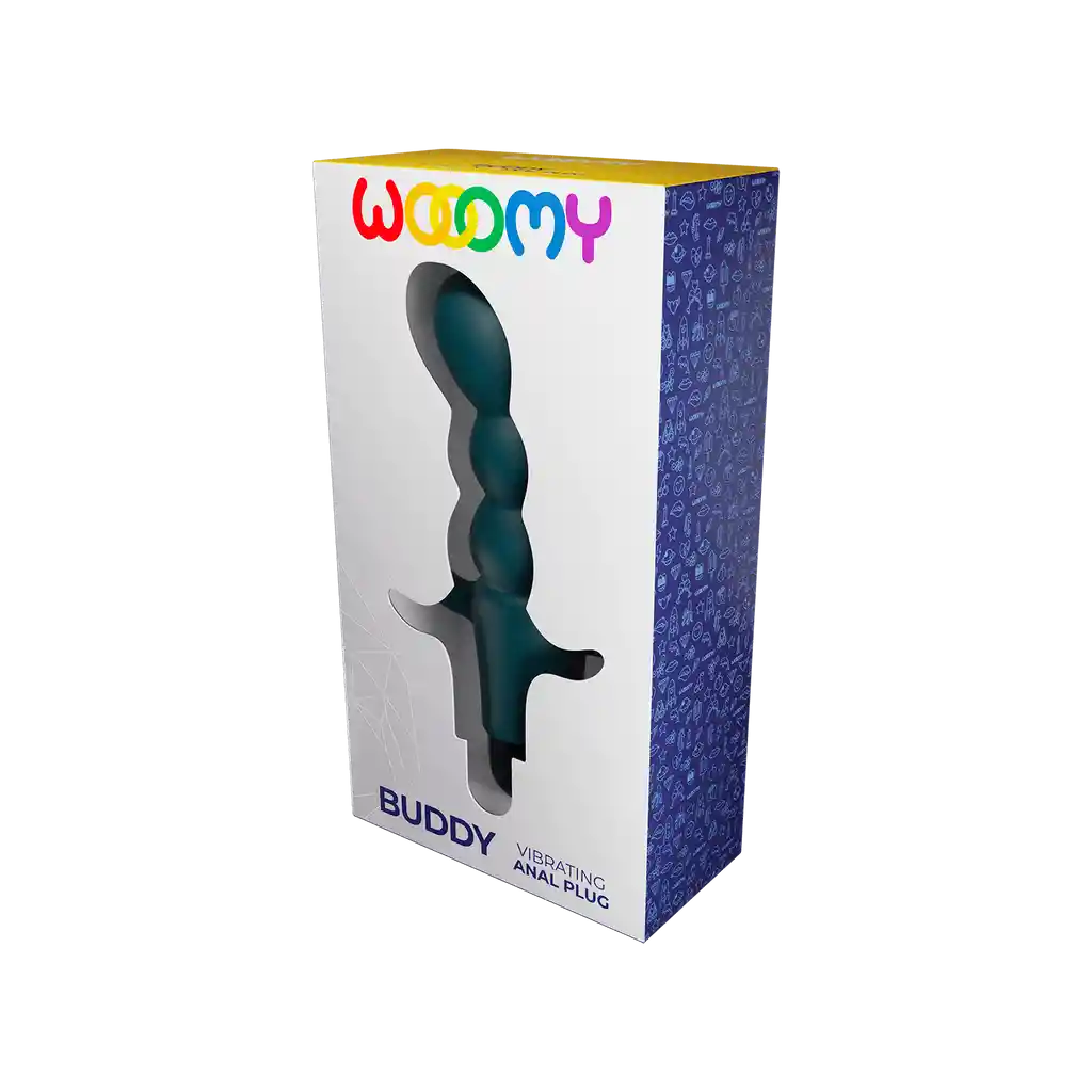 Plug Anal Vibrador Wooomy Buddy