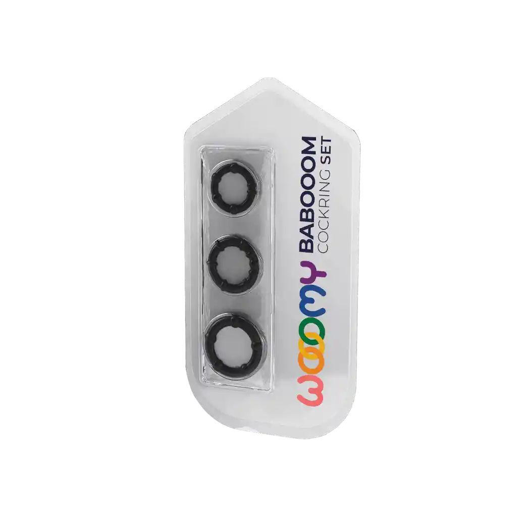 Set De 3 Anillos Peneanos Wooomy Babooom