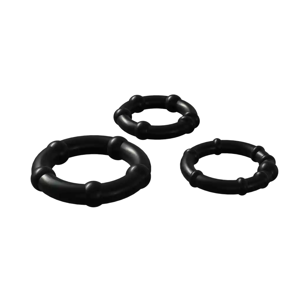 Set De 3 Anillos Peneanos Wooomy Babooom