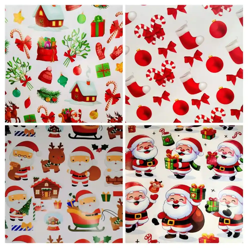 Papel De Regalo De Navidad Couche
