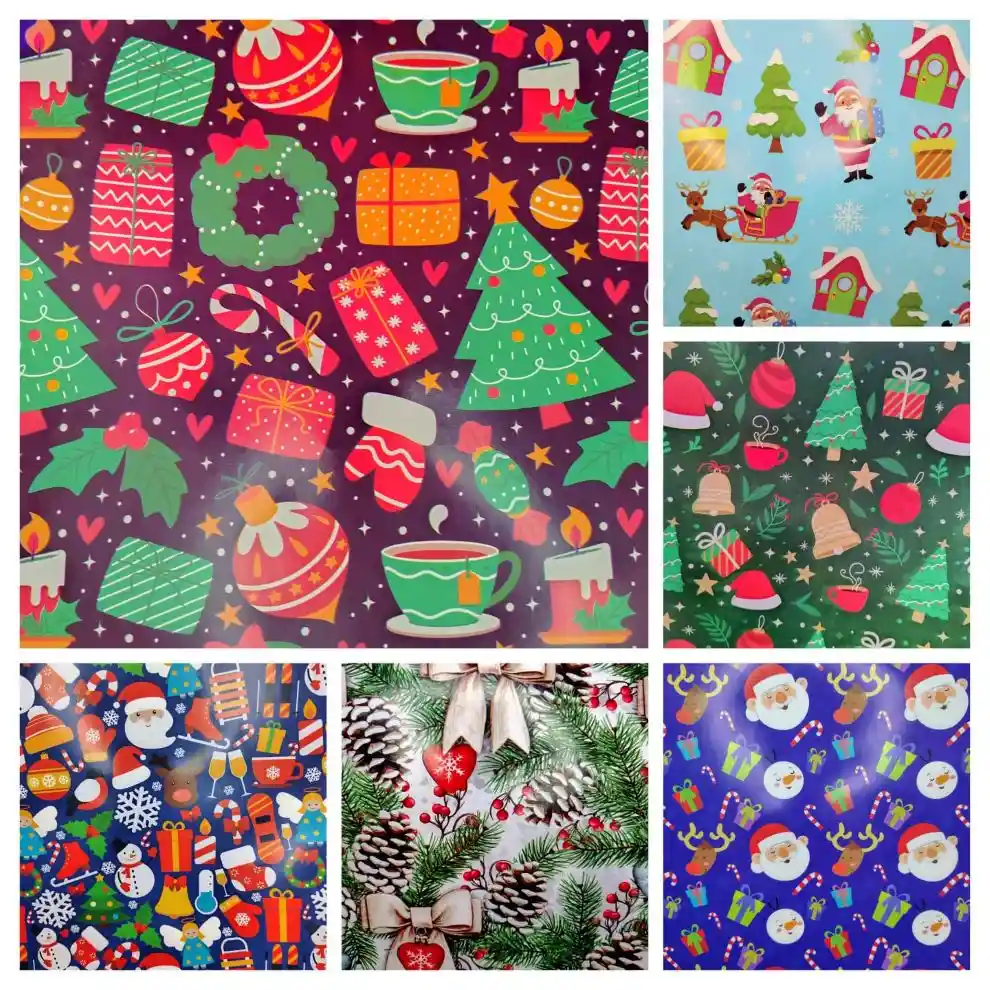 Papel De Regalo De Navidad Couche