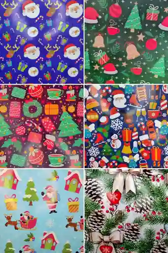 Papel De Regalo De Navidad Couche