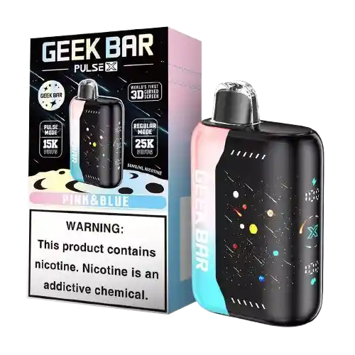 Geek Bar Pulse X Pink & Blue 25000 Puff