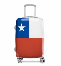 Funda Cubre Maleta Diseño Chile Mediana