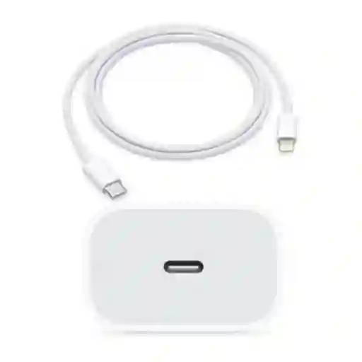 Pack Apple Alt Pack Cable C + Cargador C 25w Blanco
