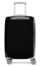 Funda Cubre Maleta Negra Lisa Grande