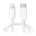 Cargador 20w Para Iphone Con Cable C To Lightning 1m