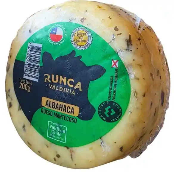 Queso Mantecoso Albahaca